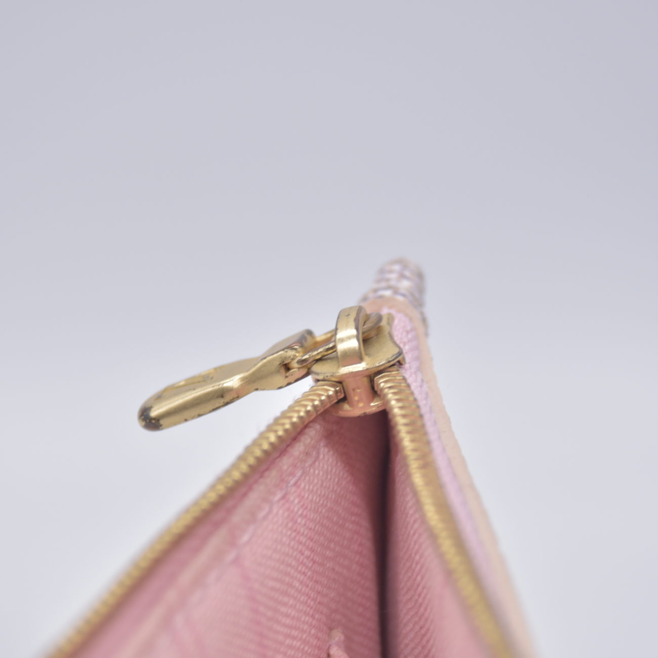 $2240 2019 Louis Vuitton Damier Azur Neo Neverfull MM Rose Ballerine FL0169