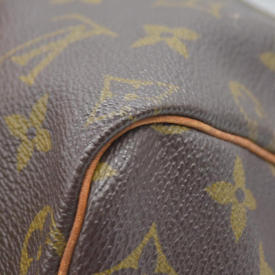 $1490 Louis Vuitton LV Hand Bag Speedy 25 Brown Monogram sp1905