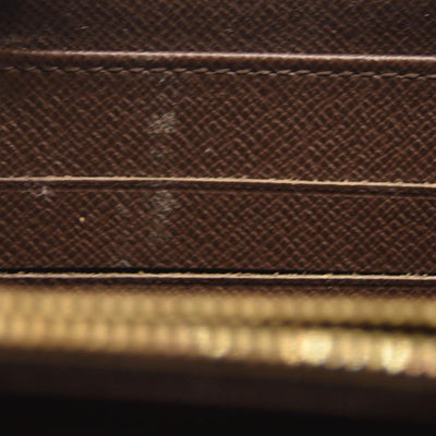 $940 2009 LOUIS VUITTON Damier Ebene Zippy Wallet CA0059 CONSIGNMENT