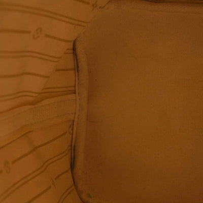 LOUIS VUITTON Neverfull MM Damier Tote Bag N51107 Azur Damier Canvas