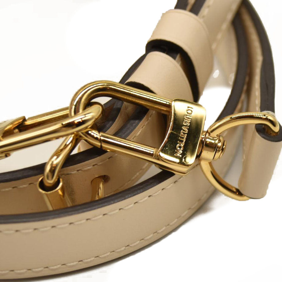 LOUIS VUITTON Monogram Giant Wild At Heart Speedy Bandouliere 25 Creme RFID