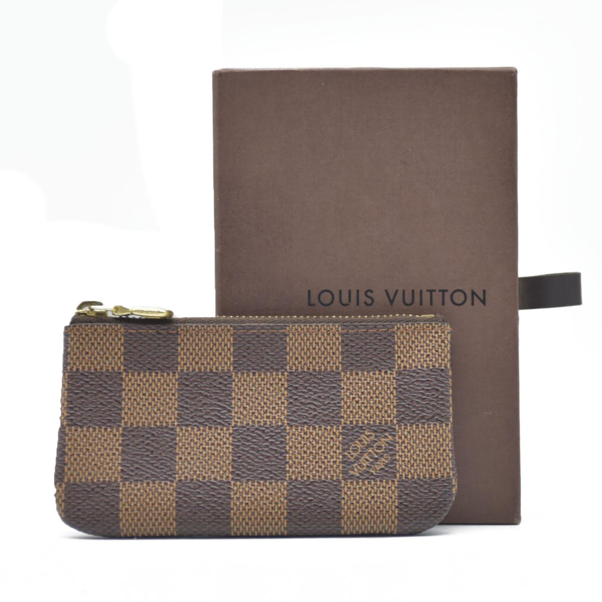 $345 Louis Vuitton Damier Ebene Key Holder CA0074