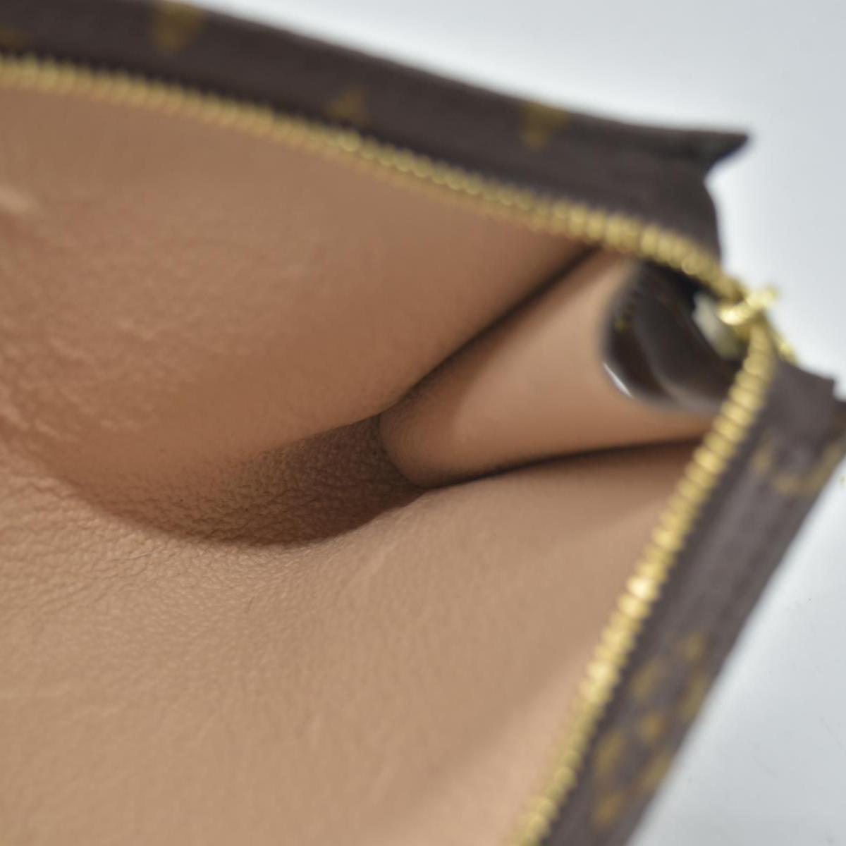 Louis Vuitton Monogram Petit Bucket Pouch CONSIGNMENT