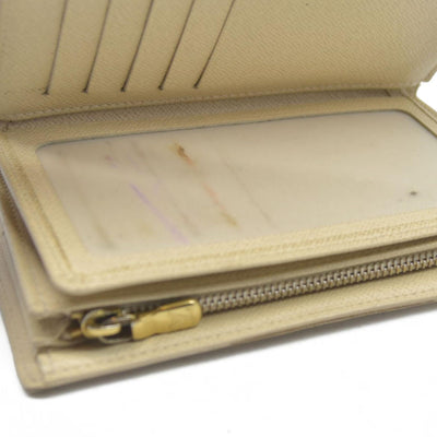 $610 LOUIS VUITTON Damier Azur Alexandra Trifold Wallet