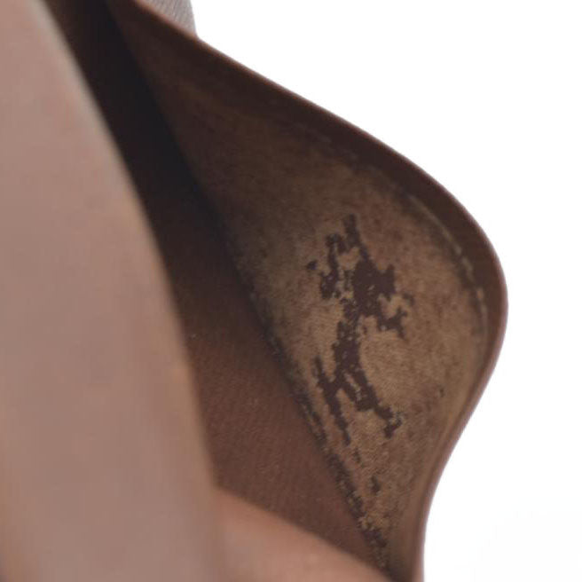 $320  Louis Vuitton Monogram Enveloppe Cartes De Visite Card Case Brown RA0040