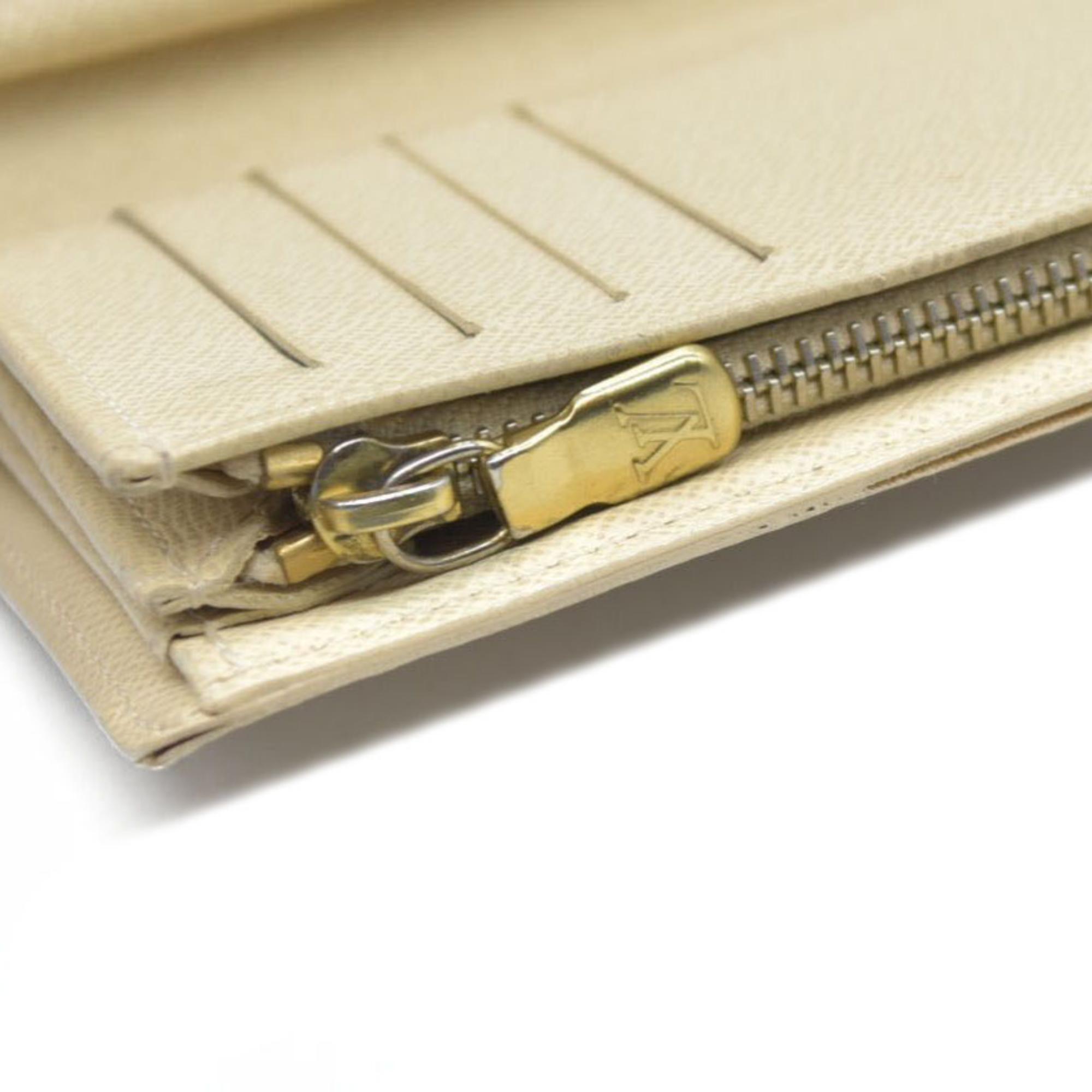 $610 LOUIS VUITTON Damier Azur Alexandra Trifold Wallet