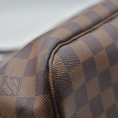 $2240 2020 Louis Vuitton Damier Ebene Neverfull MM SD4290
