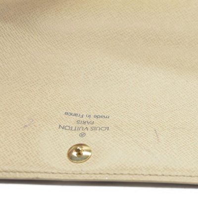 $610 LOUIS VUITTON Damier Azur Alexandra Trifold Wallet