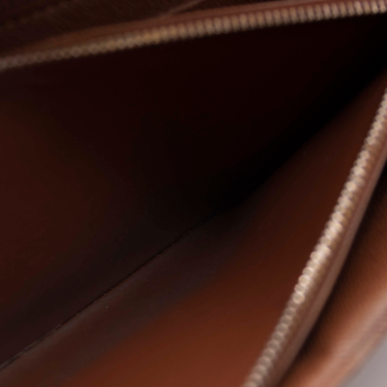 $775 2008 Louis Vuitton Monogram Portefeiulle Sarah Long Bifold Wallet Brown CA0068