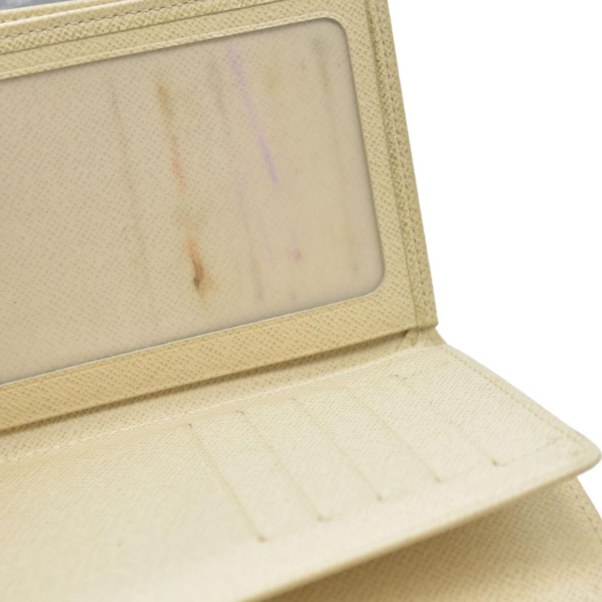 $610 LOUIS VUITTON Damier Azur Alexandra Trifold Wallet