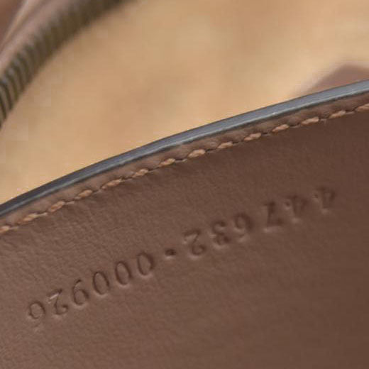 $1950 Gucci  Calfskin Matelasse Small GG Marmont Chain Shoulder Bag Beige