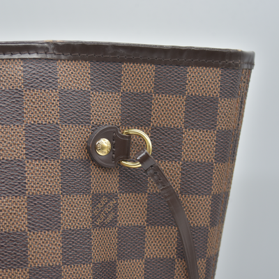 $2240 2012 Louis Vuitton Damier Ebene Neverfull MM GI4142