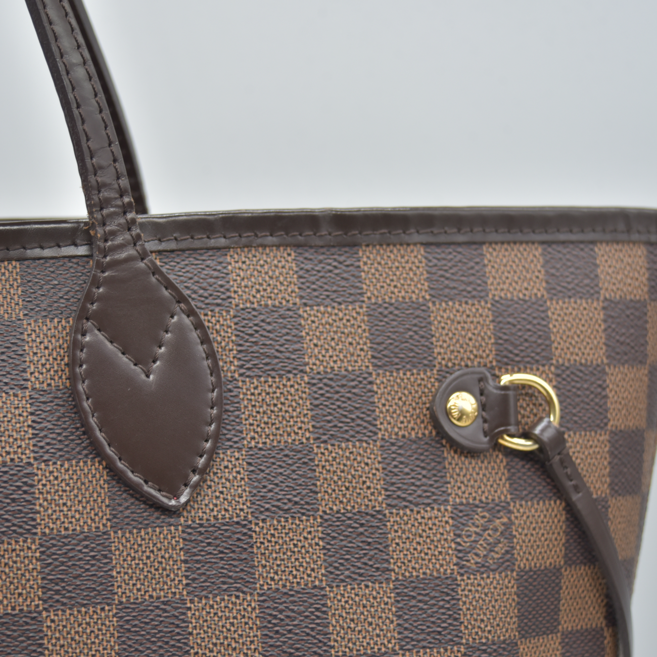 $2240 2012 Louis Vuitton Damier Ebene Neverfull MM GI4142