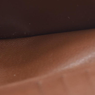Louis Vuitton Monogram Porte Valeurs Cartes Credit Long Wallet Brown SD1915