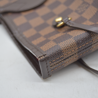 $2240 2012 Louis Vuitton Damier Ebene Neverfull MM GI4142