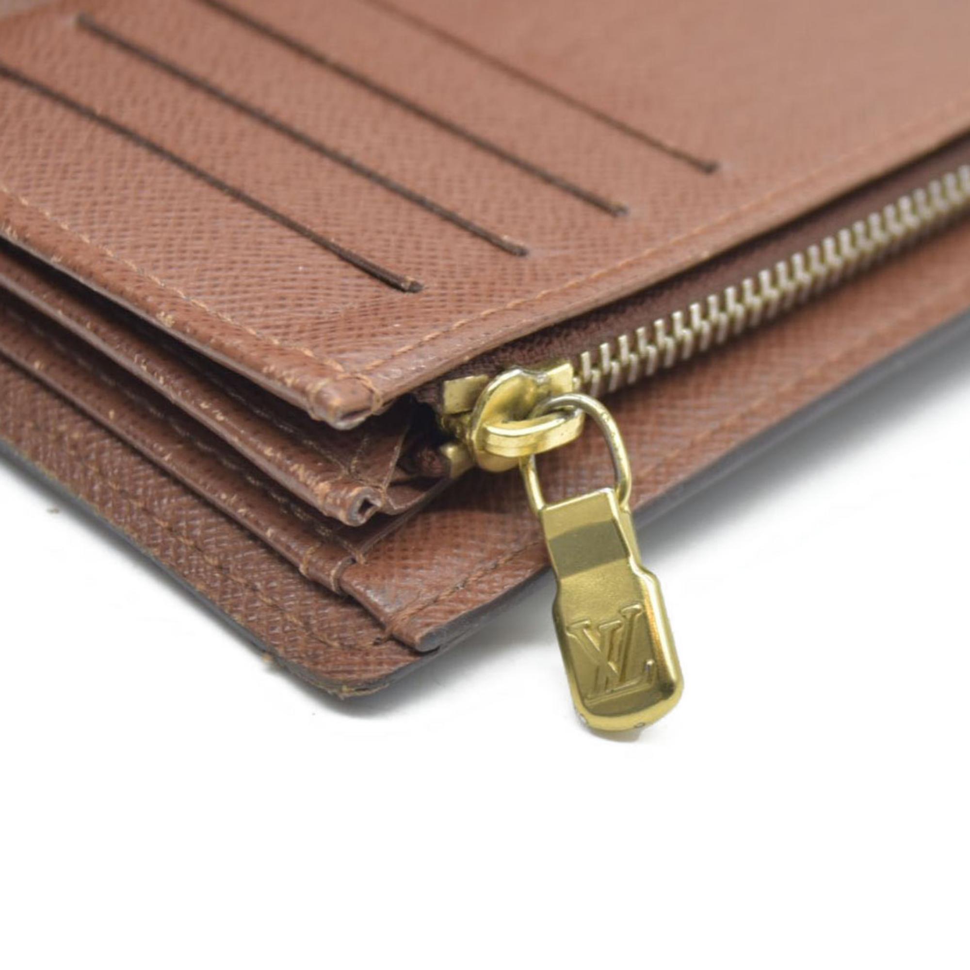 $610 LOUIS VUITTON Monogram Alexandra Trifold Wallet CA0112