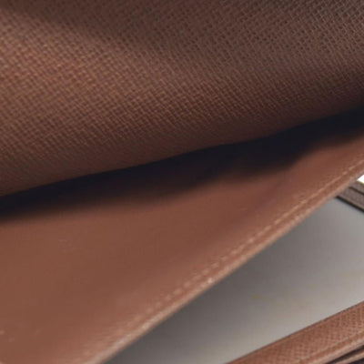 $610 LOUIS VUITTON Monogram Alexandra Trifold Wallet CA0112