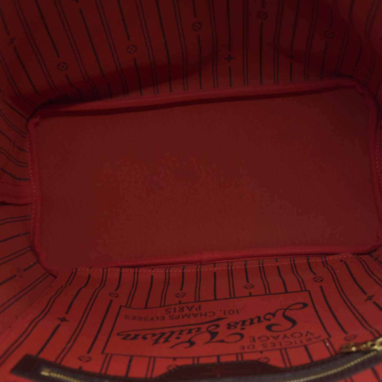 $2240 2012 Louis Vuitton Damier Ebene Neverfull MM GI4142