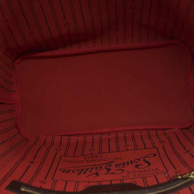 $2240 2012 Louis Vuitton Damier Ebene Neverfull MM GI4142