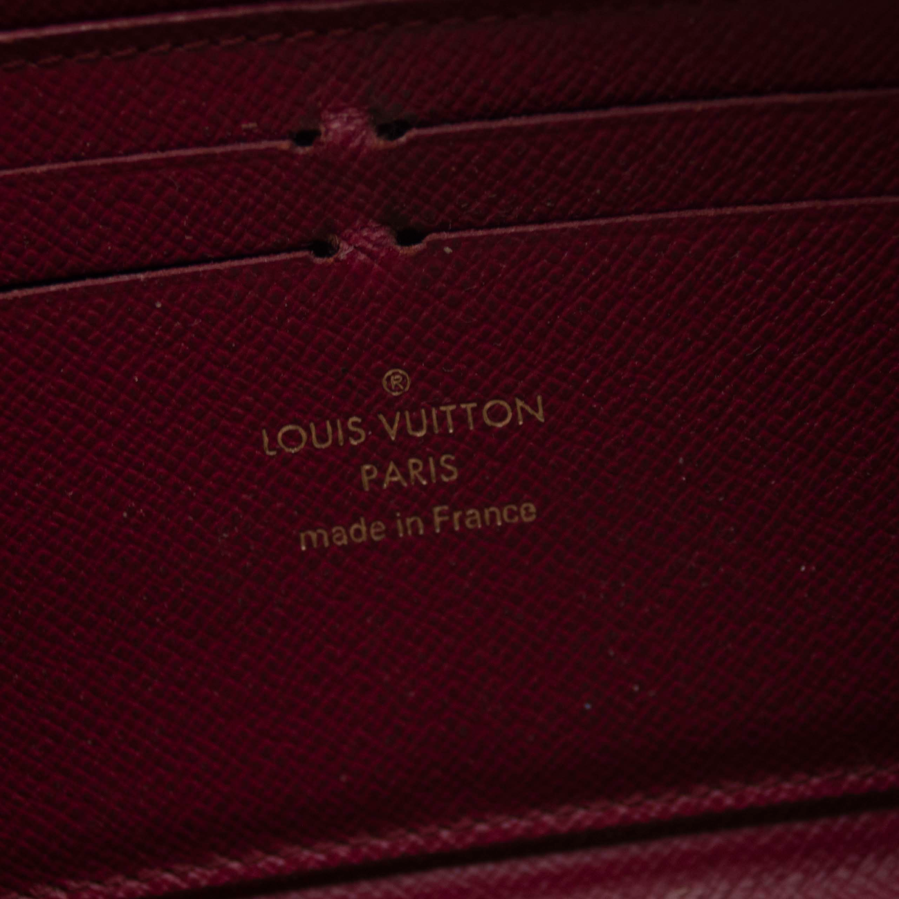 $650 2011 Louis Vuitton Monogram Portefeiulle Clemence Zip Around Long Wallet SP4111