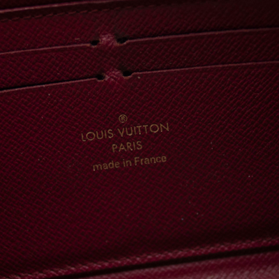 $650 2011 Louis Vuitton Monogram Portefeiulle Clemence Zip Around Long Wallet SP4111