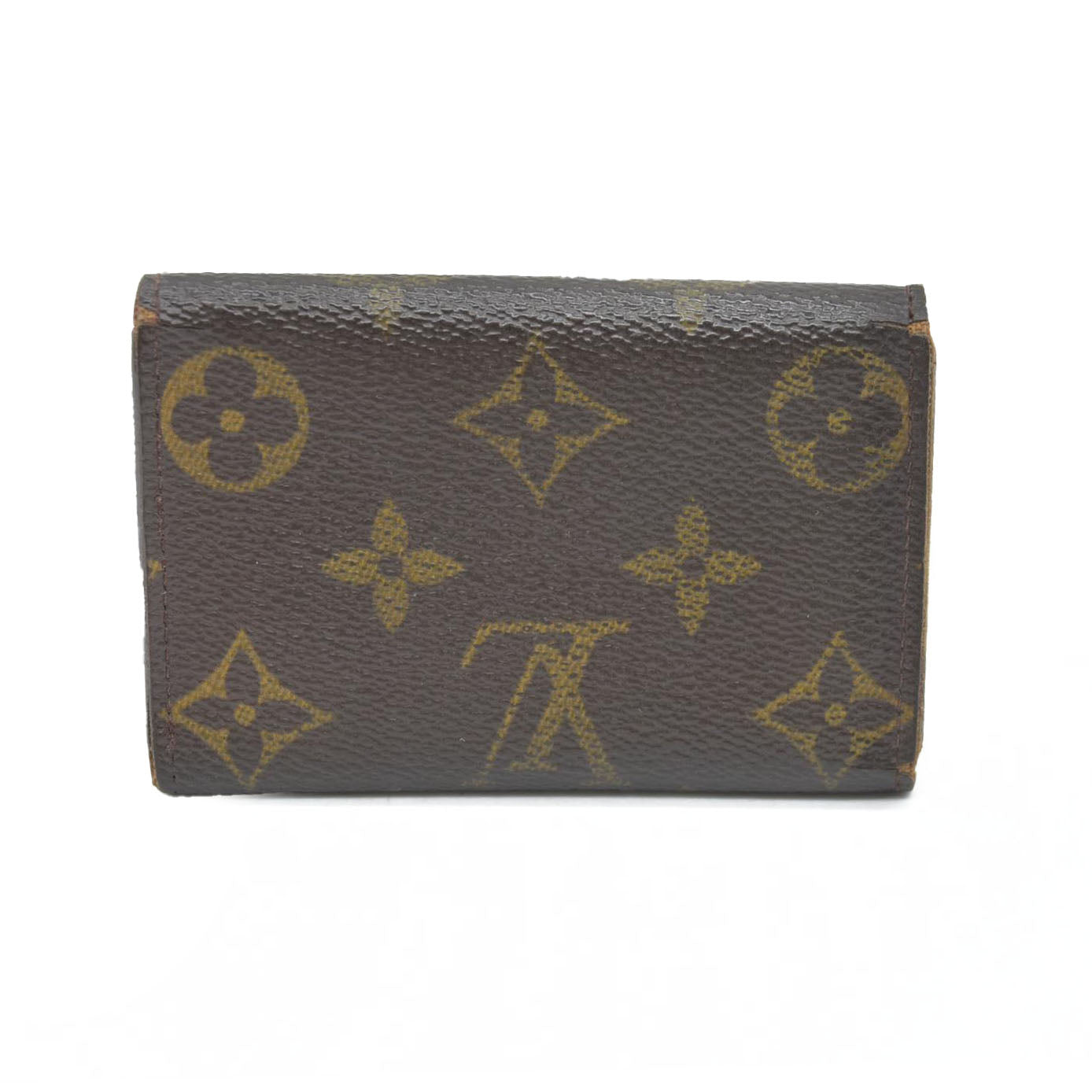$345 Louis Vuitton Monogram Multicles 6 Ring Key Case Brown CT0024