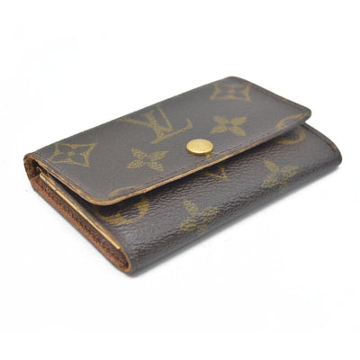 $345 Louis Vuitton Monogram Multicles 6 Ring Key Case Brown CT0024