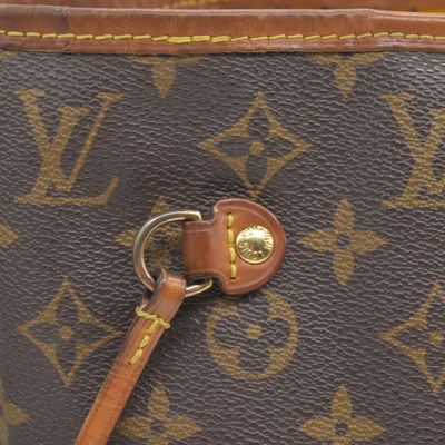 $2170 Louis Vuitton  Monogram Neo Neverfull MM Mimosa TJ4154