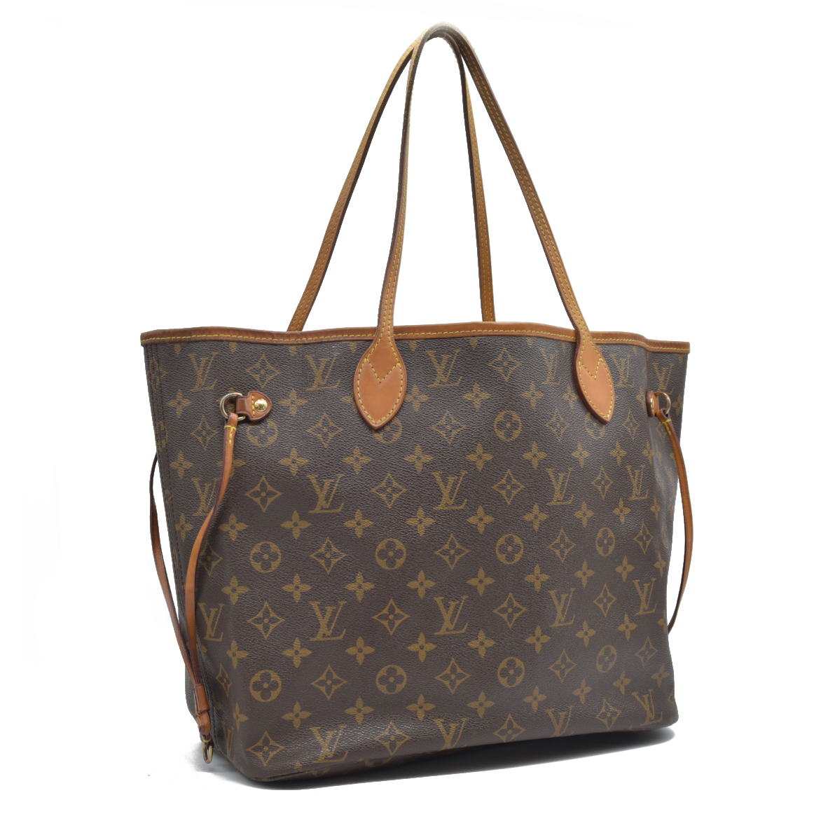 $2170 Louis Vuitton  Monogram Neo Neverfull MM Mimosa TJ4154