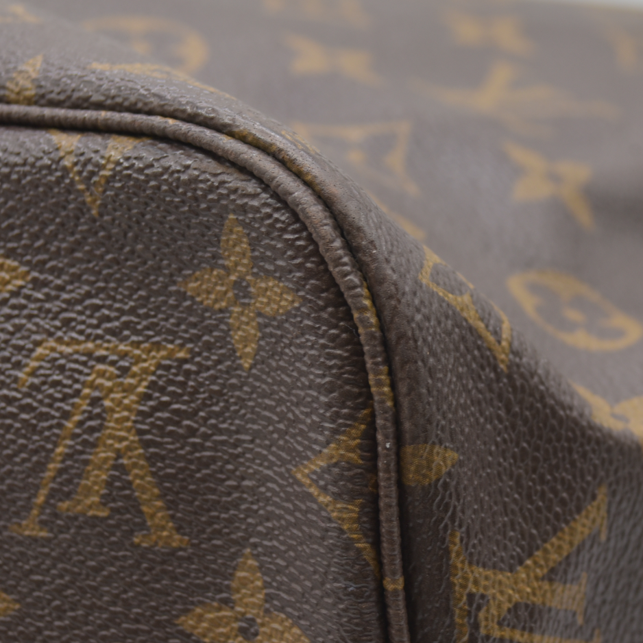 $2170 Louis Vuitton  Monogram Neo Neverfull MM Mimosa TJ4154