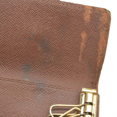 $345 Louis Vuitton Monogram Multicles 6 Ring Key Case Brown CT0024