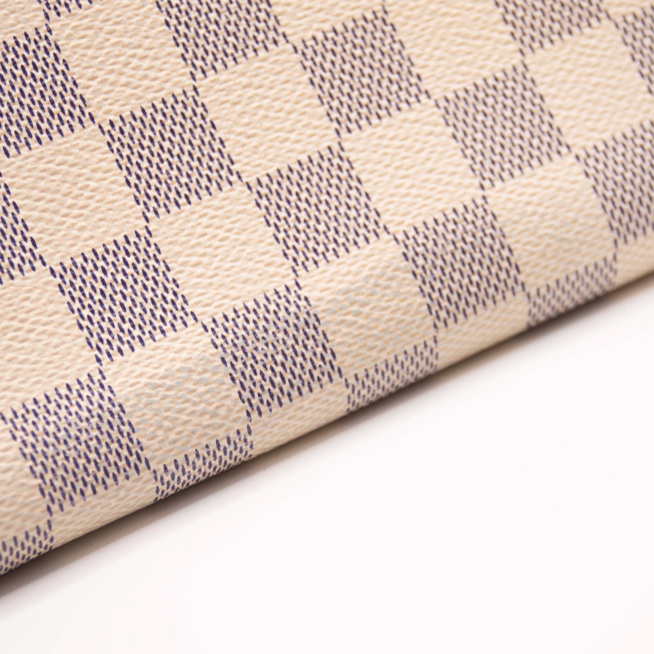 $1090 2012 Louis Vuitton Damier Azur Zippy Zip Around Organizer Long Wallet SD1112