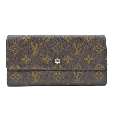 $725 Louis Vuitton Monogram Sarah Wallet 882AN CONSIGNMENT