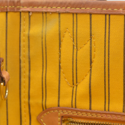 $2170 Louis Vuitton  Monogram Neo Neverfull MM Mimosa TJ4154