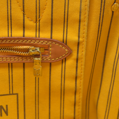 $2170 Louis Vuitton  Monogram Neo Neverfull MM Mimosa TJ4154