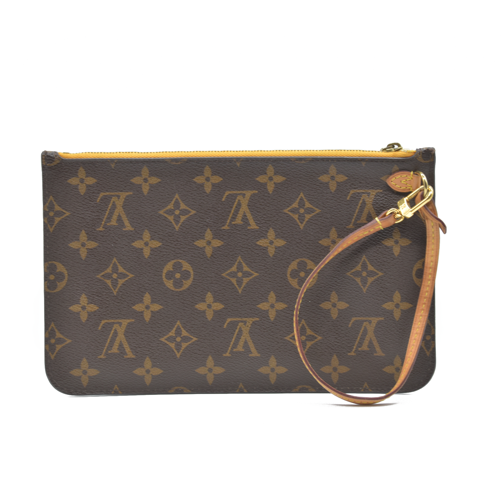 AUCTION $600 Louis Vuitton  Monogram Neo Neverfull GM MM Mimosa Pochette TJ4154