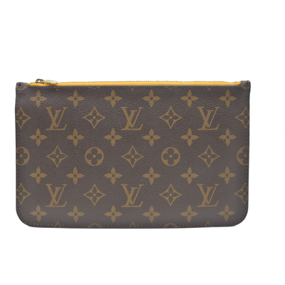 AUCTION $600 Louis Vuitton  Monogram Neo Neverfull GM MM Mimosa Pochette TJ4154