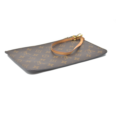 AUCTION $600 Louis Vuitton  Monogram Neo Neverfull GM MM Mimosa Pochette TJ4154