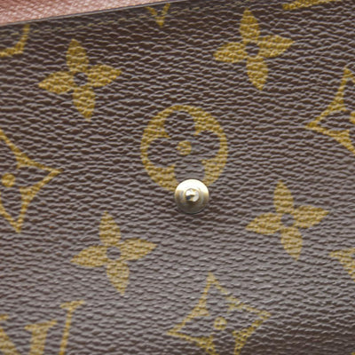 $725 Louis Vuitton Monogram Sarah Wallet 882AN CONSIGNMENT
