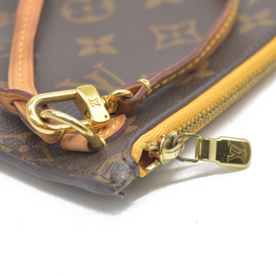AUCTION $600 Louis Vuitton  Monogram Neo Neverfull GM MM Mimosa Pochette TJ4154