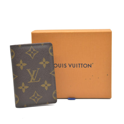 $440 Louis Vuitton Monogram Card Holder MI4007