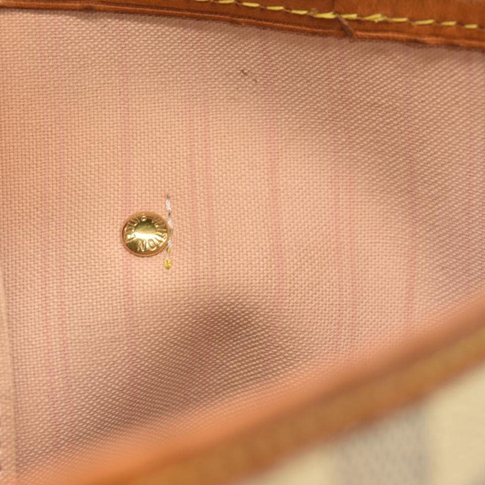 LOUIS VUITTON  Damier Azur Neverfull MM FL3166