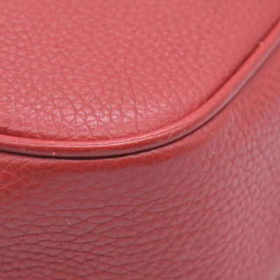$1490 Gucci Small Soho Disco Bag Red Crossbody
