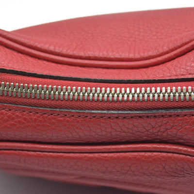 $1490 Gucci Small Soho Disco Bag Red Crossbody