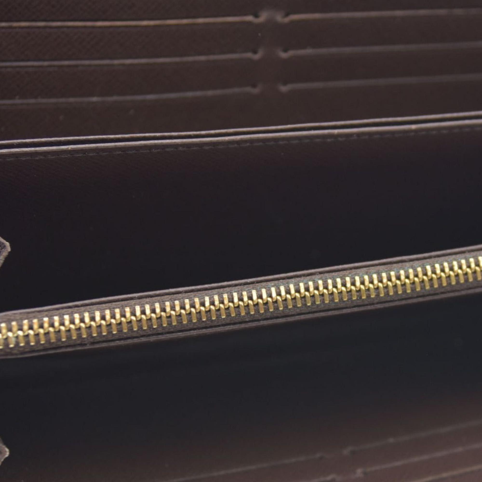 $915 2015 Louis Vuitton Damier Ebene Zippy Wallet MI3175