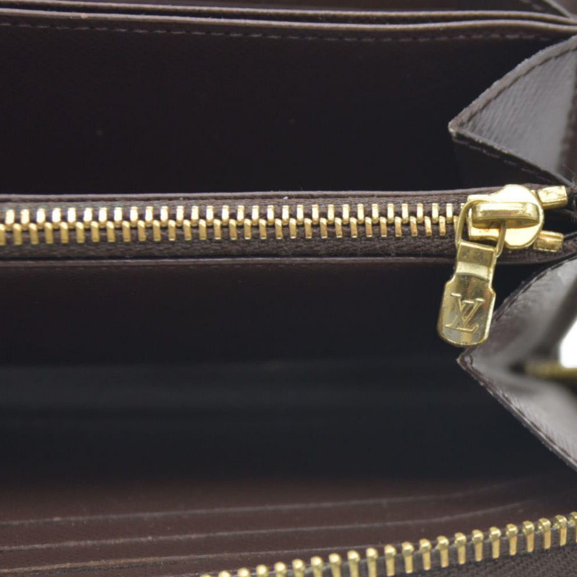 $915 2015 Louis Vuitton Damier Ebene Zippy Wallet MI3175