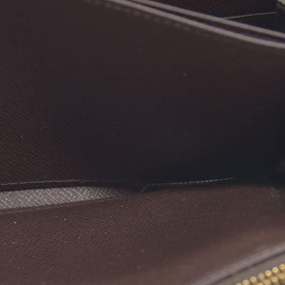 $915 2015 Louis Vuitton Damier Ebene Zippy Wallet MI3175