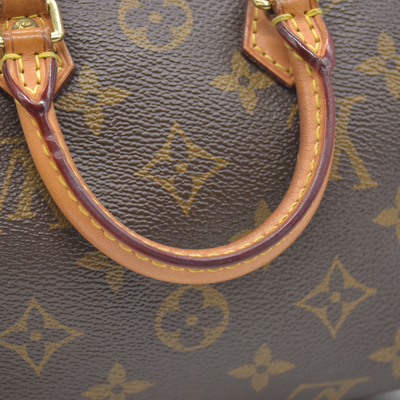 $1960 2015 Louis Vuitton  Monogram Nano Speedy TR4155