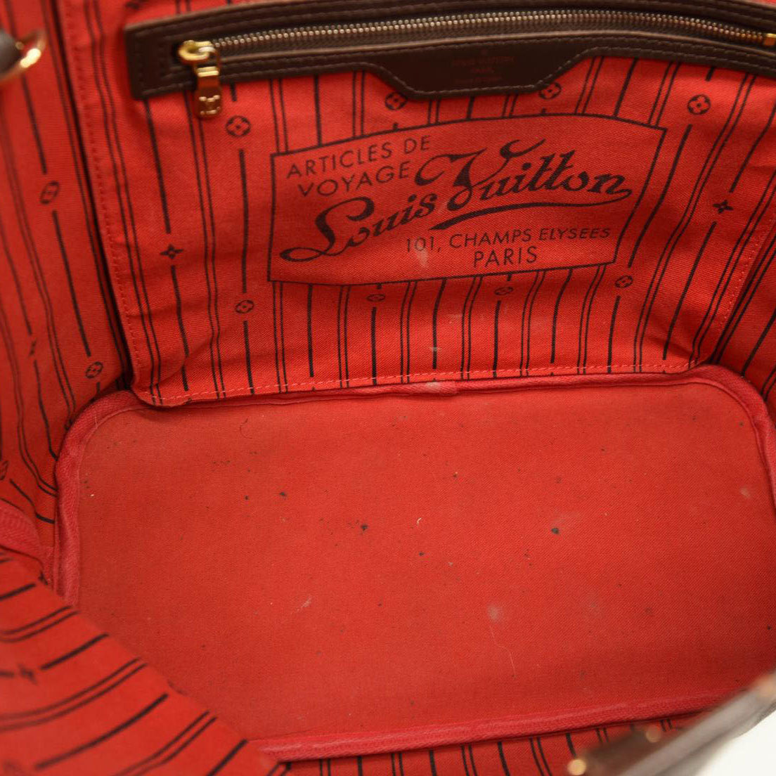 LOUIS VUITTON Damier Ebene Neverfull MM