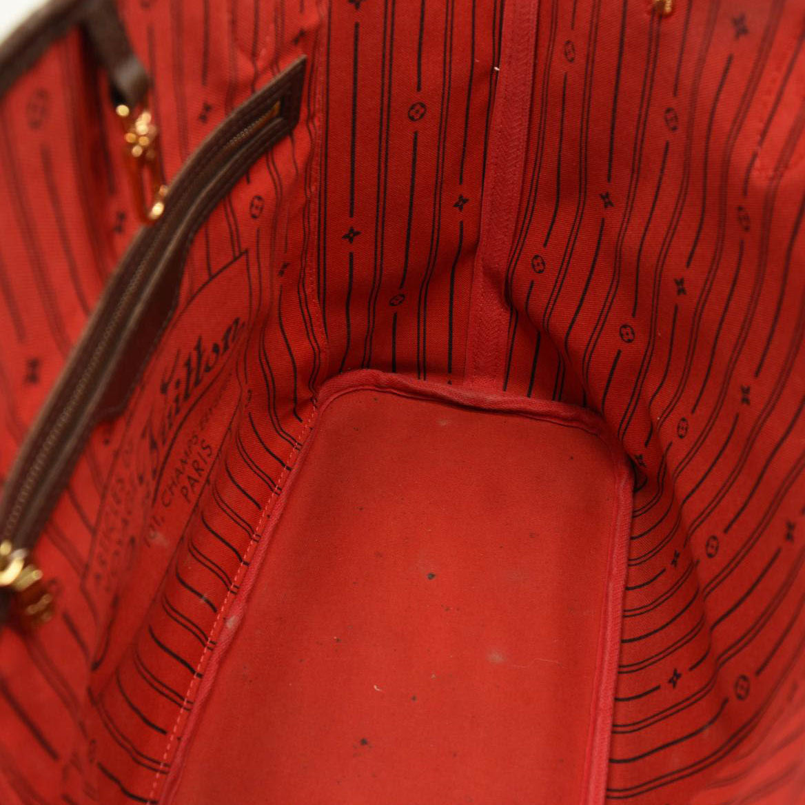 LOUIS VUITTON Damier Ebene Neverfull MM